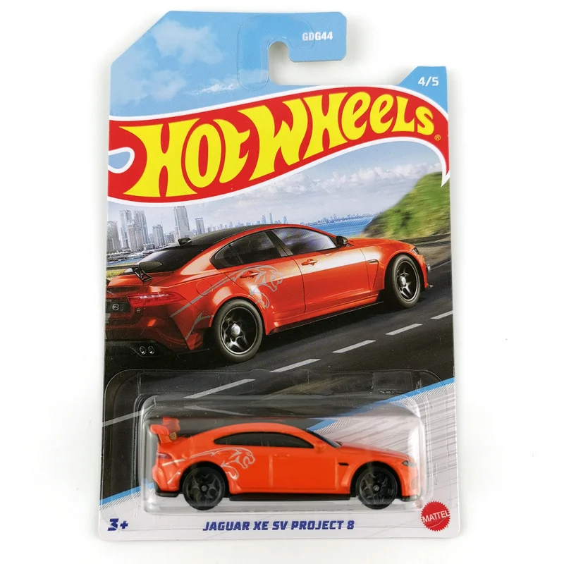 Hot Wheels 1/64 TESLA MODEL 3 Lamborghini ESTOQUE JAGUAR Porsche PANAMERA TURBO S Collection Model Die-cast Car Toy Vehicles