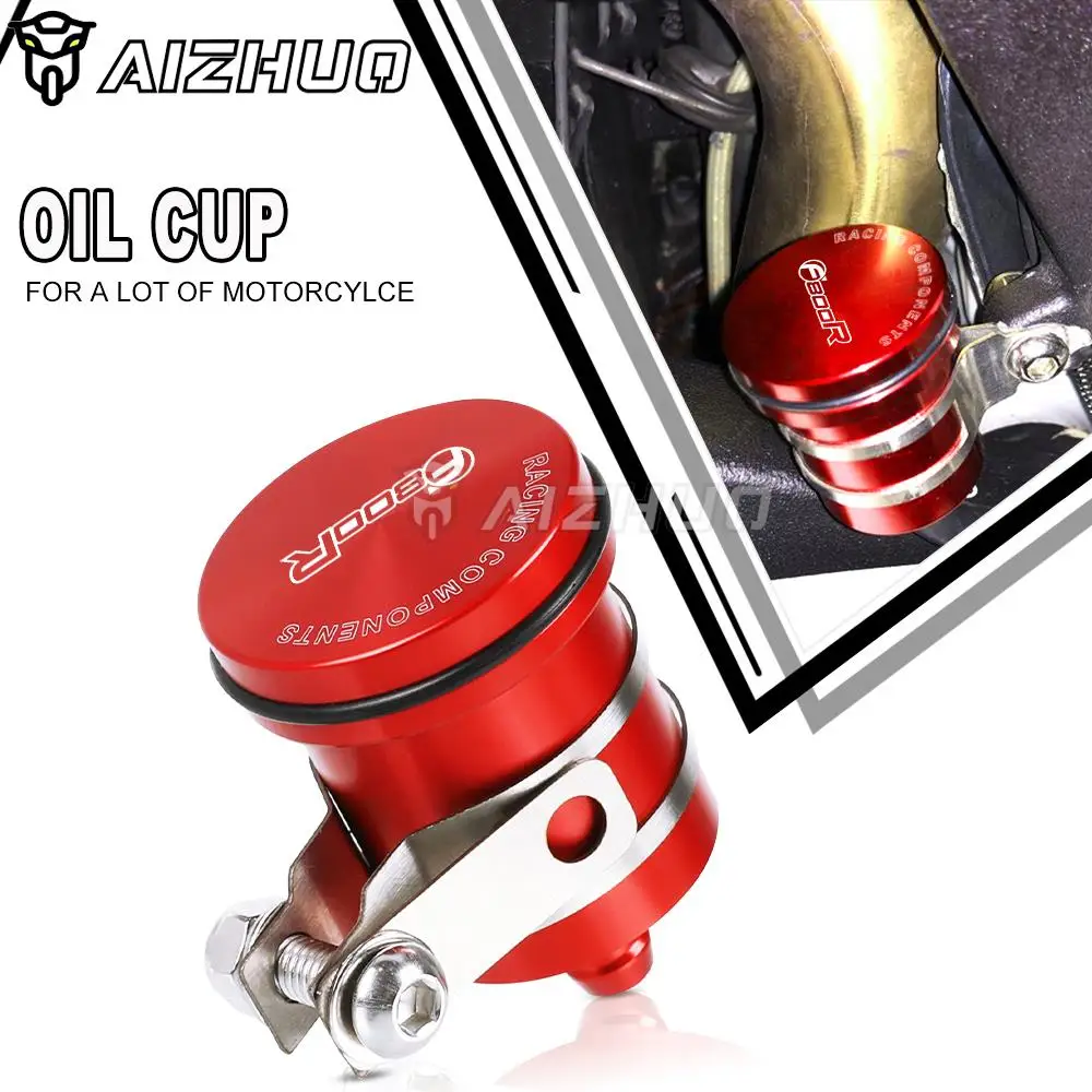 Universal Motorcycle Accessories Oil Fluid Cup F800R Brake Fluid Reservoir Clutch Cylinder Tank FOR BMW F 800 R F800 800R