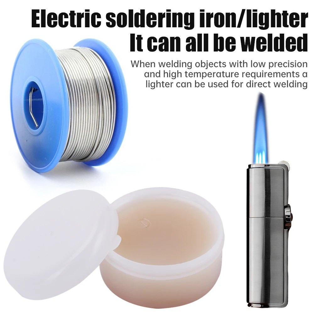 Soldering Flux Lead-Free Solder Paste Flux Tin Solder Paste Multifunctional Halogen-free Soldering Iron Wash Free SolderingPaste