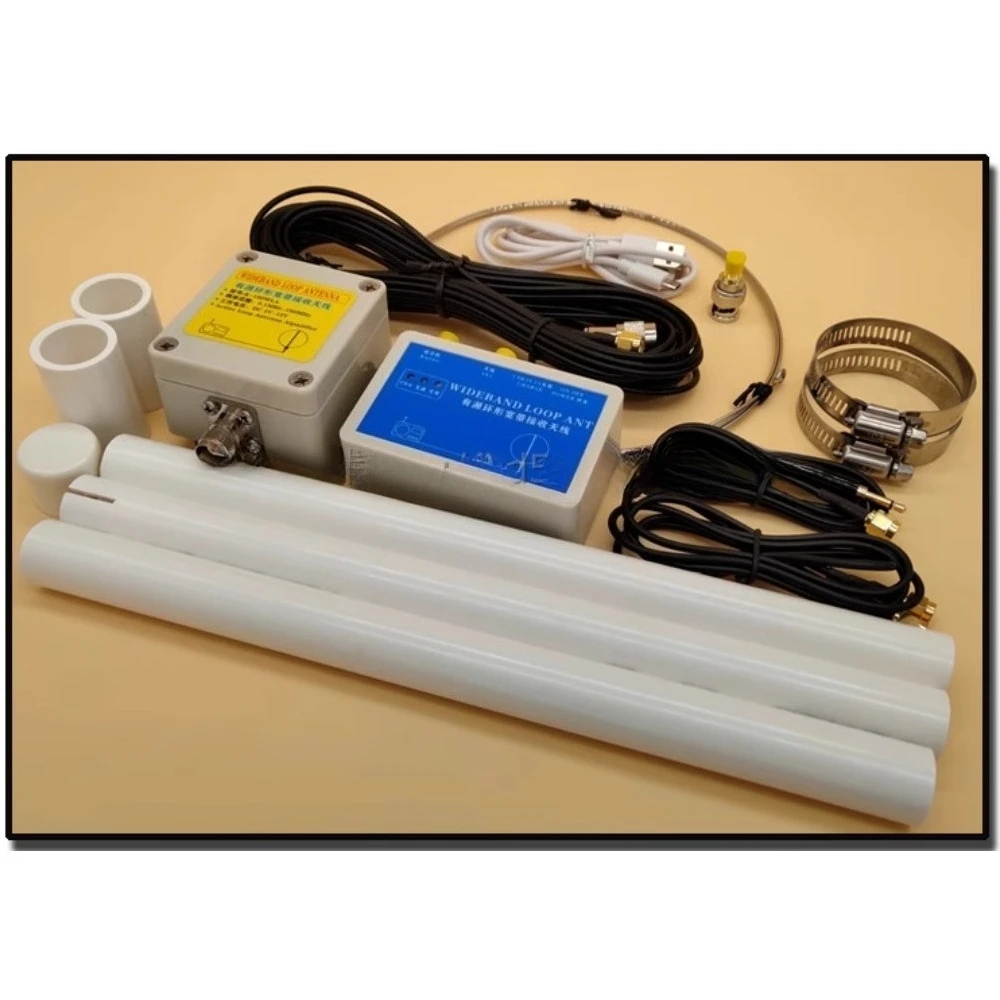 

K180WLA Upgraded Active Loop Broadband Receiving Antenna 0.1MHz-180MHz 20dB SDR FM Radio SDR Receiver LOOP Small Loop HF