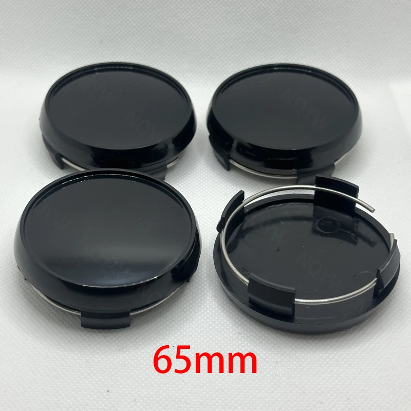 4Pcs 65mm Car Hub Center Cap Black Silver For VOLK RACING RAYS TE37 CE28 TE37 Wheel Cap Accessories Cover Fit 56mm Logo Sticker