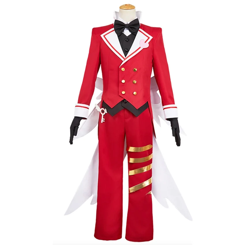 

Lucifer Morningstar Christmas Party Halloween Uniform Outfit Cosplay Costume Customize Any Size