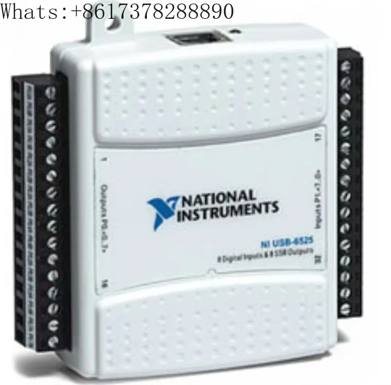 New NI USB-6525 Solid State Relay 8 DI Counter Channel-to-Channel Isolation 779640-01