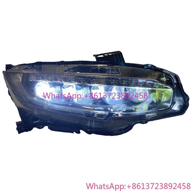 

Car Lights for Honda Civic Headlights LED Headlight Projector Lens Dynamic Signal DRL Head Lamp Beam Accessories