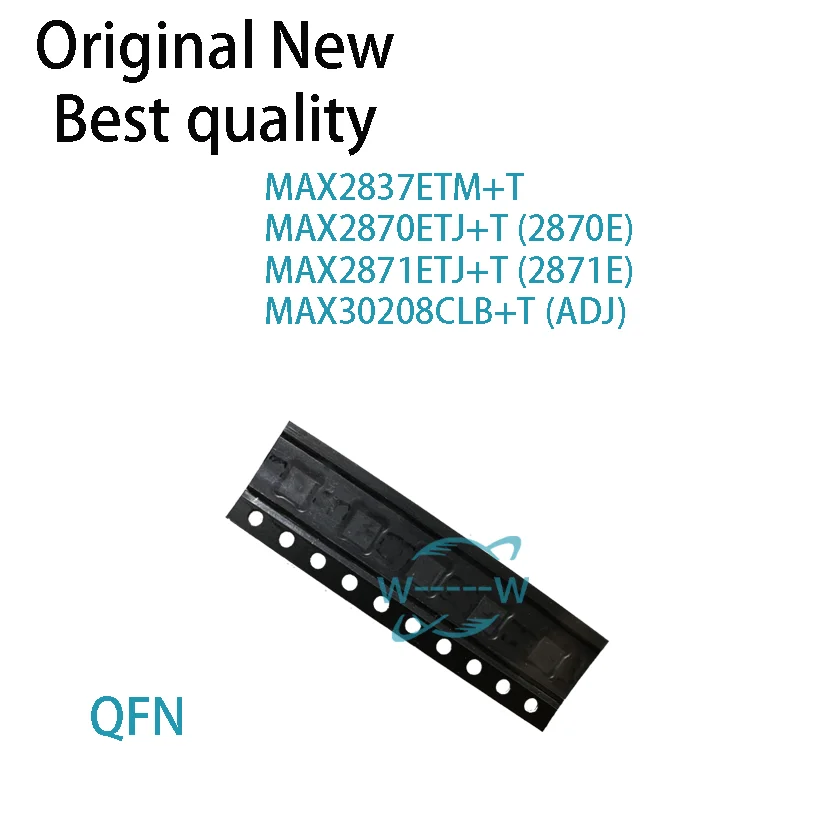 

(2 шт.) Новый MAX2837ETM+T MAX2837 MAX2870ETJ+T 2870E MAX2871ETJ+T 2871E MAX30208CLB+T ADJ MAX2870E MAX2871E MAX30208 QFN IC ЧИП