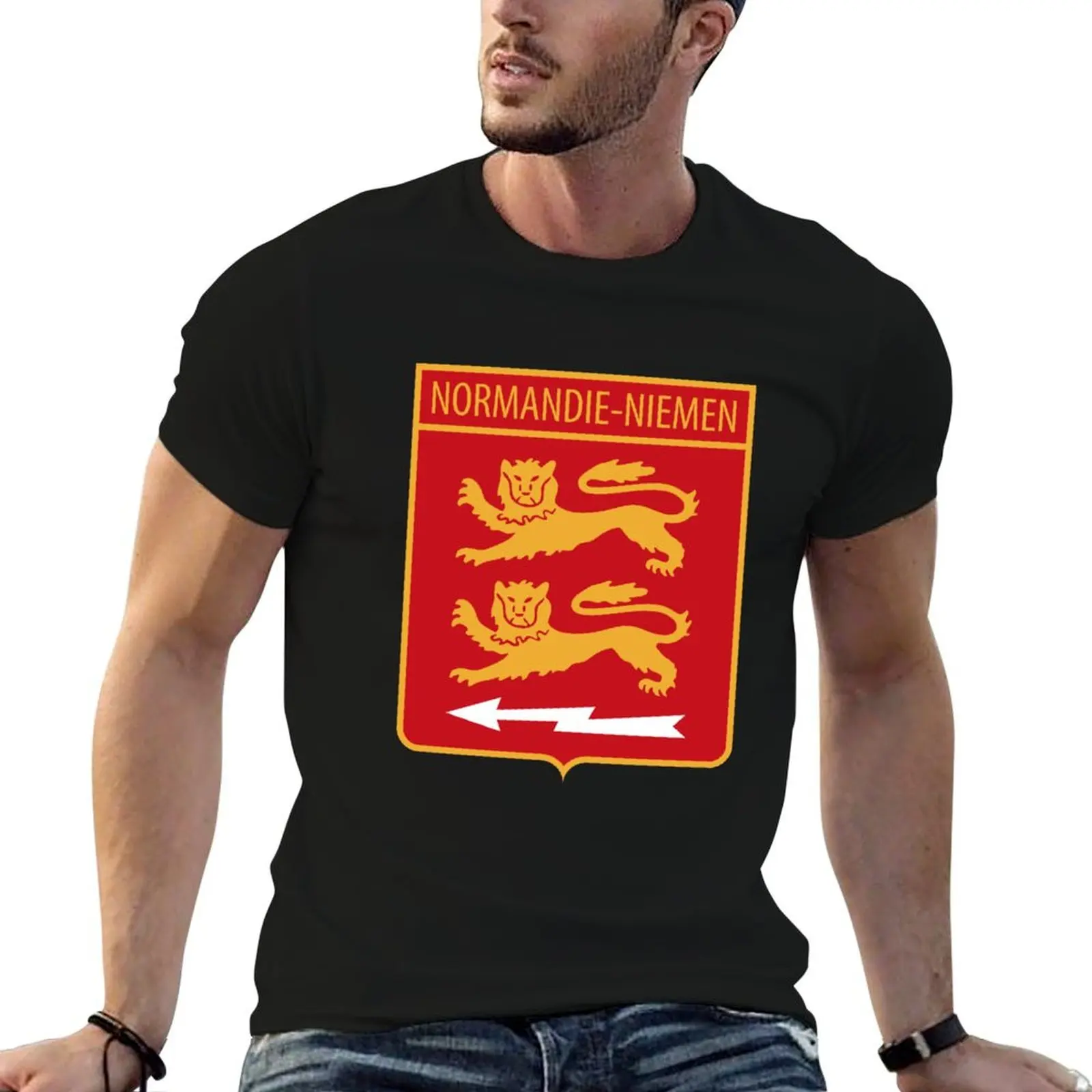 

Escadron de Chasse 2/30 Normandie-Niemen - French Air Force T-Shirt man t shirts for men t shirts for man graphic funny T-Shirt
