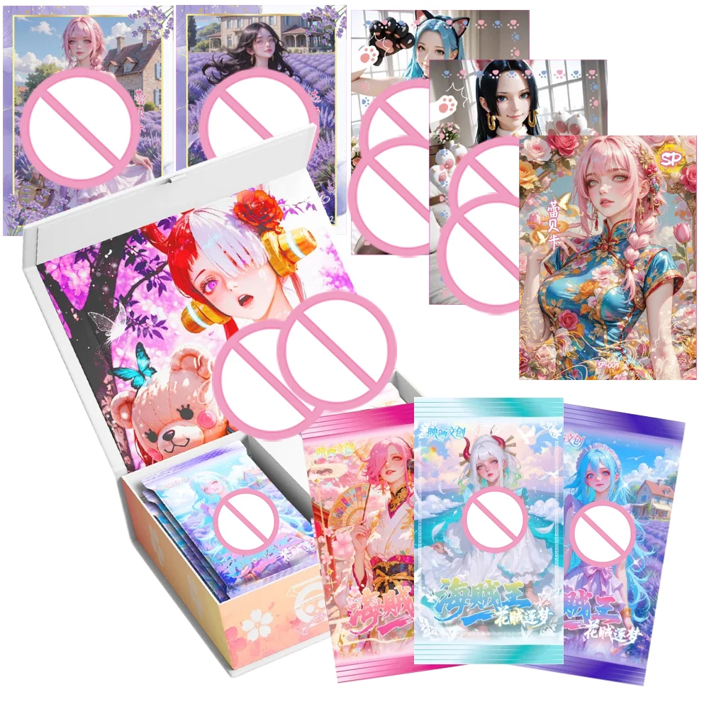 Tarjeta Coleccionable de Anime One Piece Hot Blood Battle Youth, Vivi Yamato, Tema de Circo Creativo, Tarjeta de Papel Tallado, Regalo para Fans