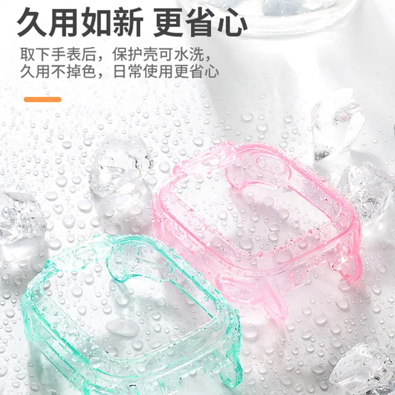 مناسبة لهاتف imo watch z1 حافظة واقية شفافة ذات طبقة مقسى عالية الوضوح