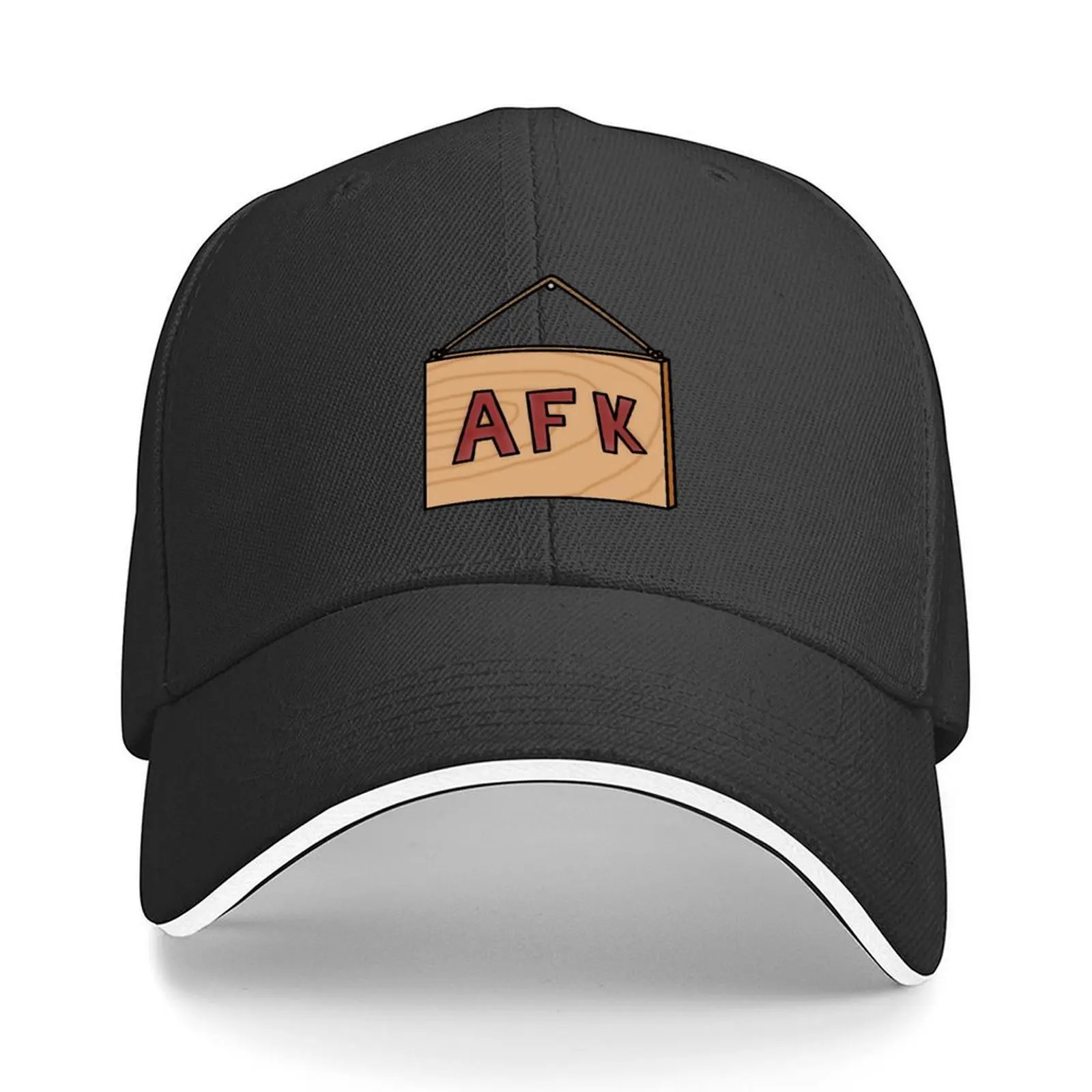 

AFK Wooden Sign Baseball Cap golf hat genuine Horse Hat Military Tactical Cap Luxury man cap Woman Hats Men's