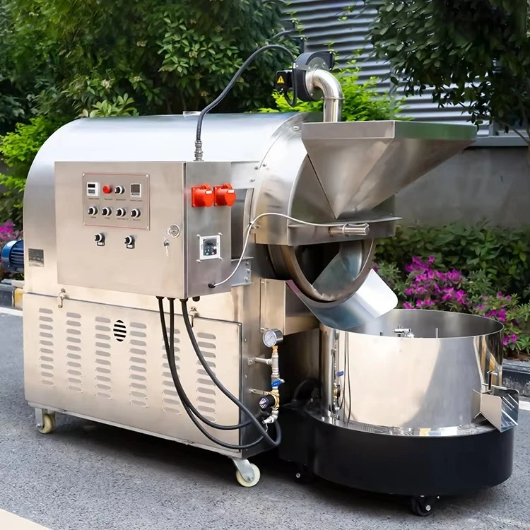 Compact Nut Roaster with Temp Control – Ideal for Peanut Butter Prep, Chocolate-Making & Snack Production