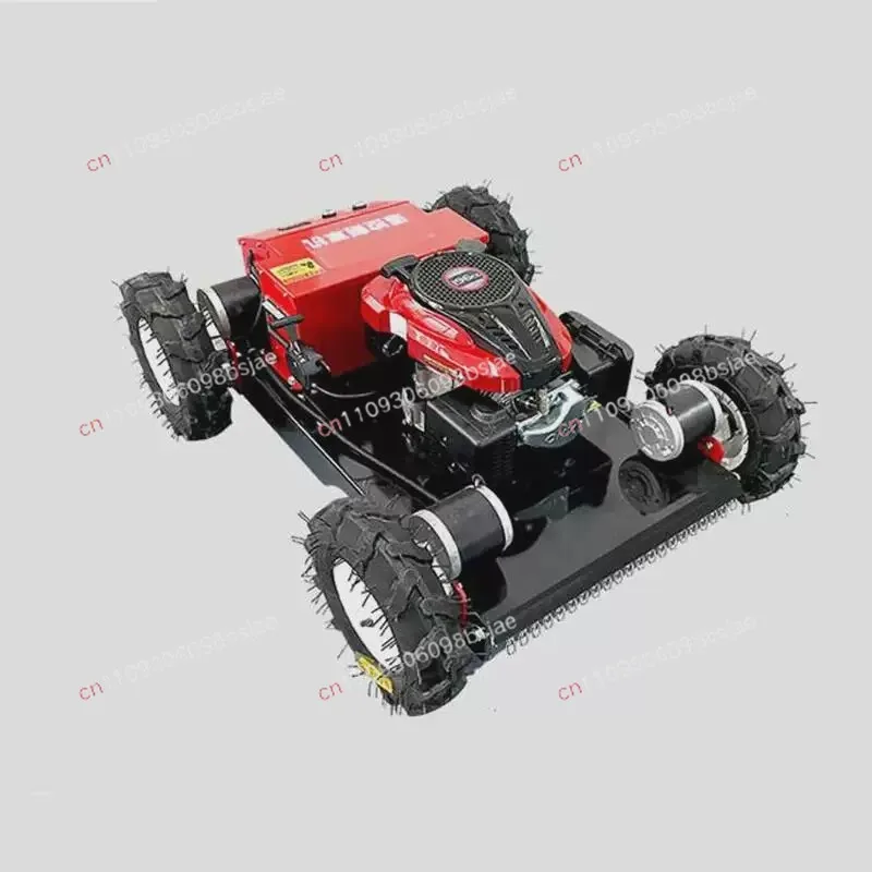 remote control high horsepower lawn mower crawler slope reclamation weeder agricultural orchard self-propelled wireless lawn