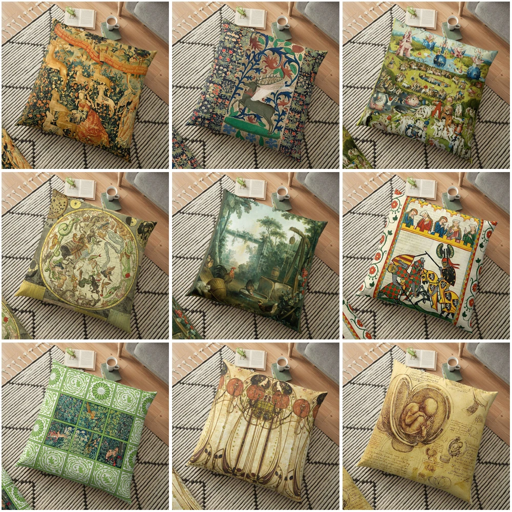 Decorative Home pillow case Cushion covers 45*45 nordic 50x50cm Modern Living Room sofa House bed boho 50*50 60*60 Morocco plush