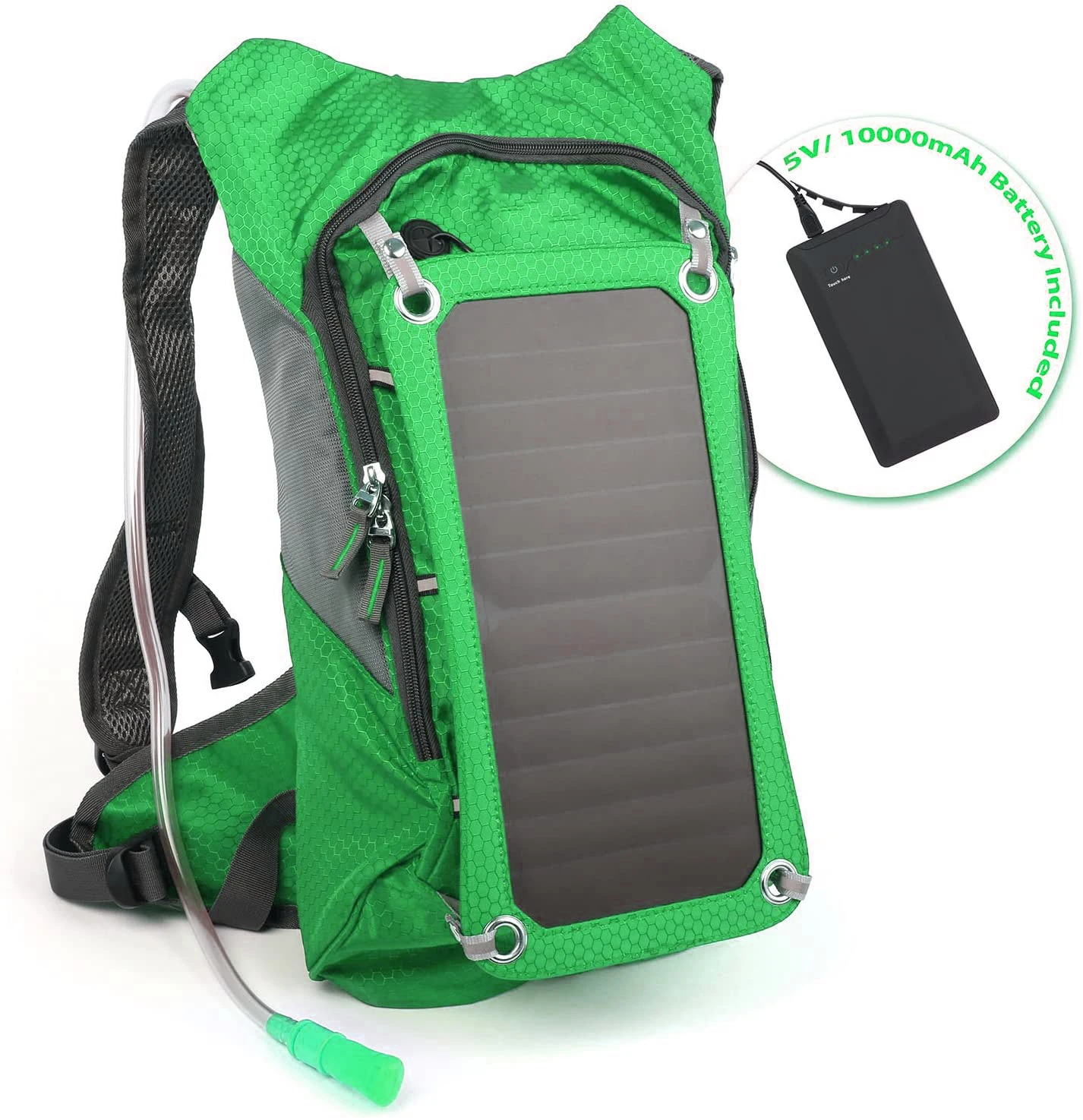 

Hot Selling Outdoor Waterproof Solar Backpack For Cycling Hiking