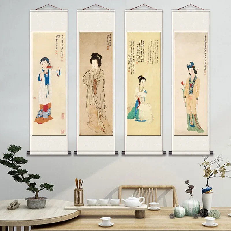 

Красивые женщины, висячие картины, украшение на стену офиса, холст, постеры, настенное искусство, пейзаж, декор комнаты, эстетический