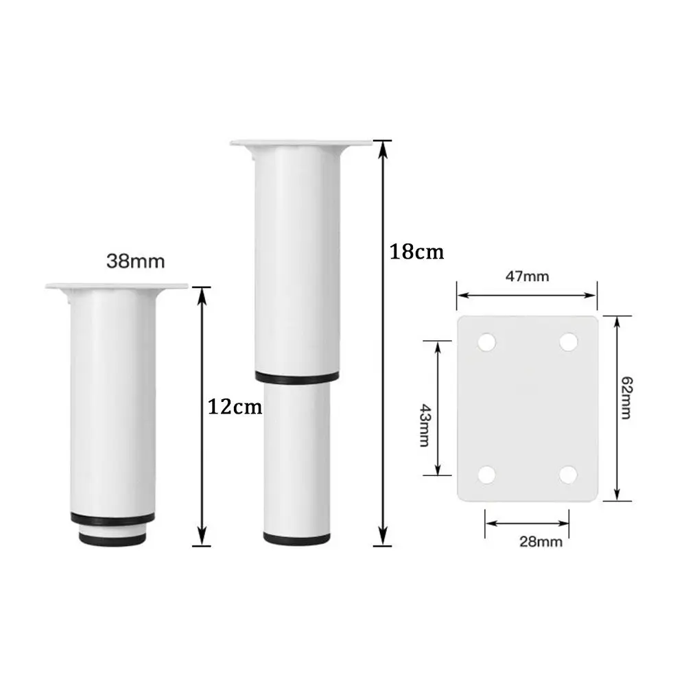 Durable Furniture legs Raise Height Table Feet Adjustable Sofa Leveling Foot Replacement Home Supplies Hardware