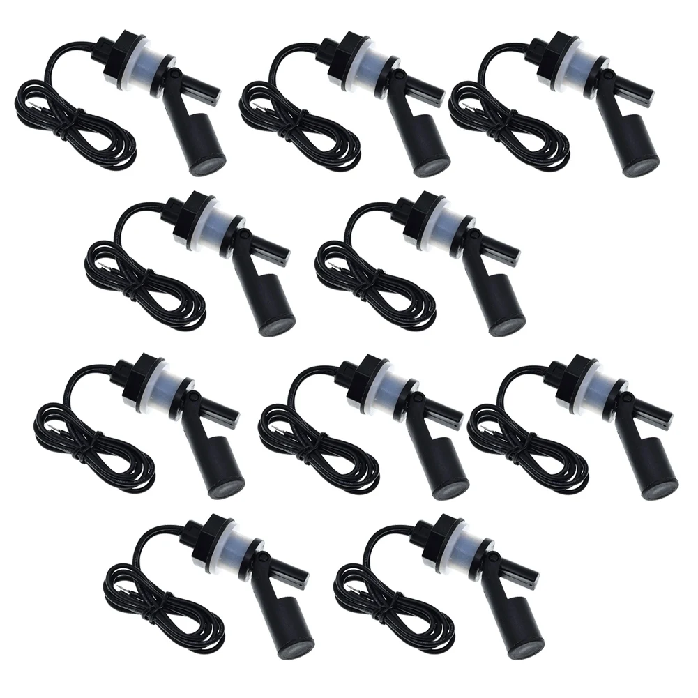 ABKW-Ball Float Switch 10Pcs Water Level Sensor Switch Horizontal Tank Pool Liquid Level Control Sensors