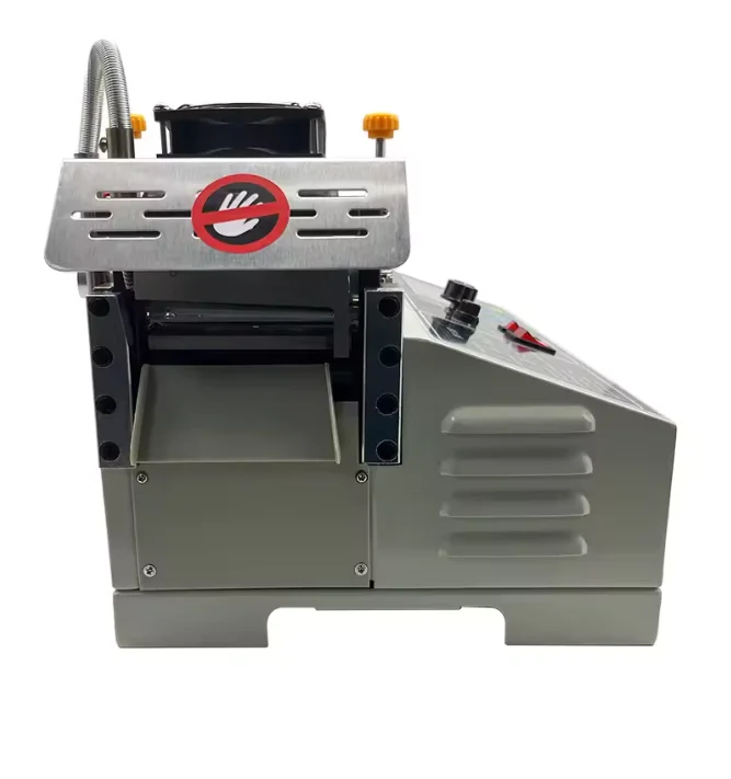 Non-woven cloth ear tape webbing safety goggles elastic belt cutting 988T automatic hot and cold Cloth belt cutting machine