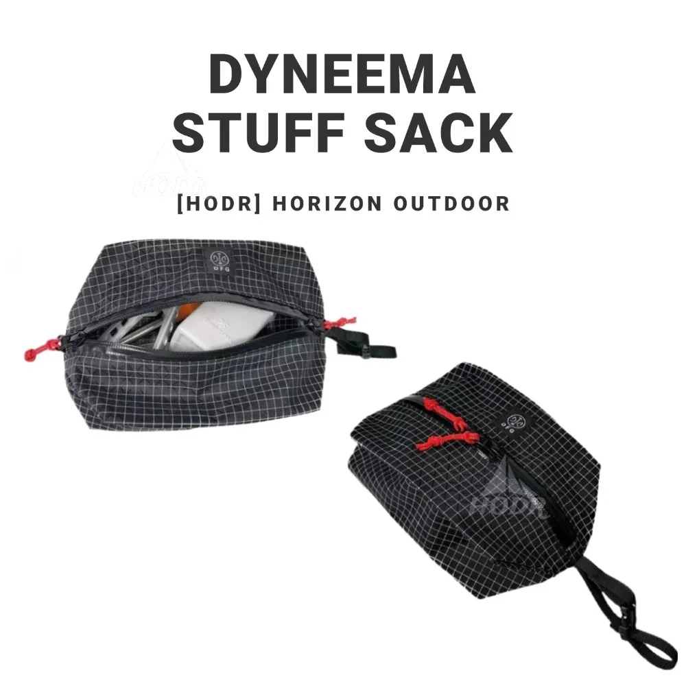 HODR Dyneema 파우치 UHMWPE Dyneema 물건 자루 다기능 보관 가방, 야외 캠핑 장비, EDC 기어 