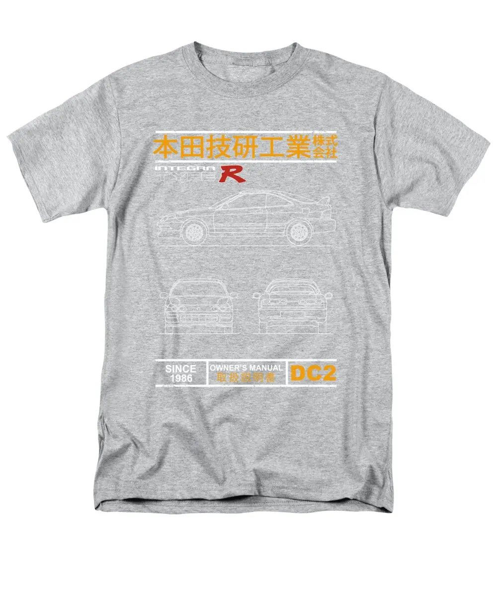 هوندا الرجال والنساء تي شيرت الصيف مخطط من إنتيجرا نوع R سباق الدراجات النارية ركوب الطرق الوعرة عشاق قصيرة الأكمام #2