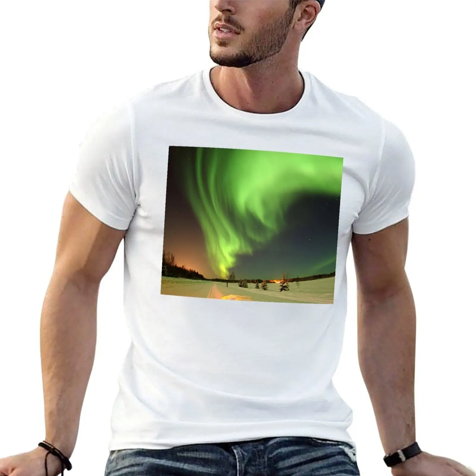 

Aurora T-Shirt t shirts cotton 100% man t shirts graphic T-Shirt