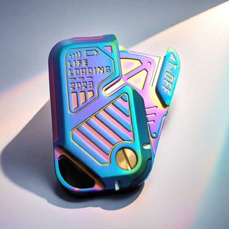 

Новый Push Metal POP Fidget Slider 01EDC Сенсорные игрушки Haptic Coin Fidget Spinner Облегчение тревоги Непоседа игрушки