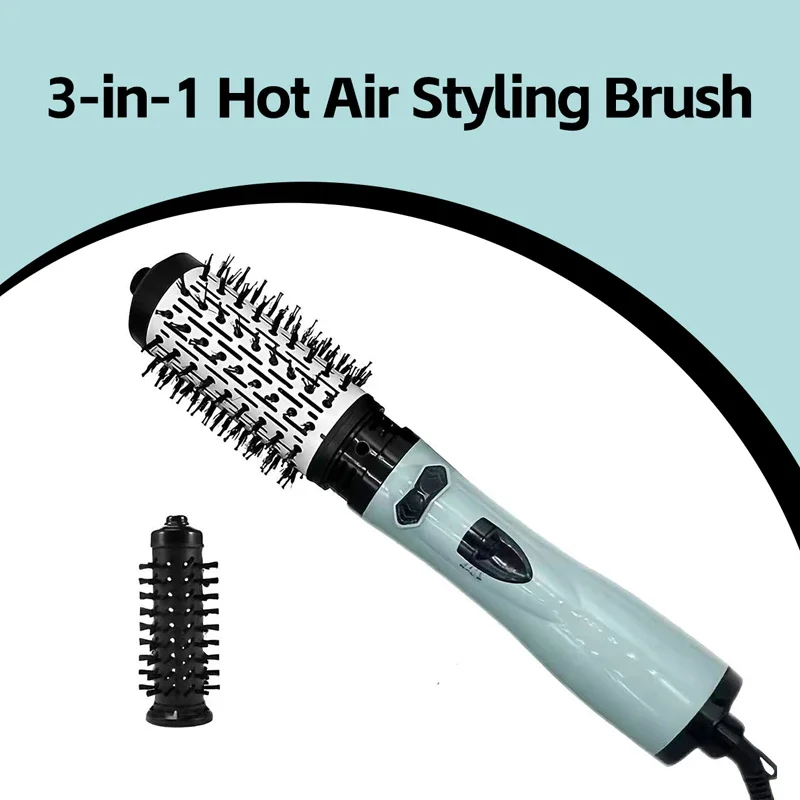 One-Step Hair Dryer & Volumizer Brush, Professional Blow Dryer Styler, 2-in-1 Hot Air Comb for Salon-Quality Results