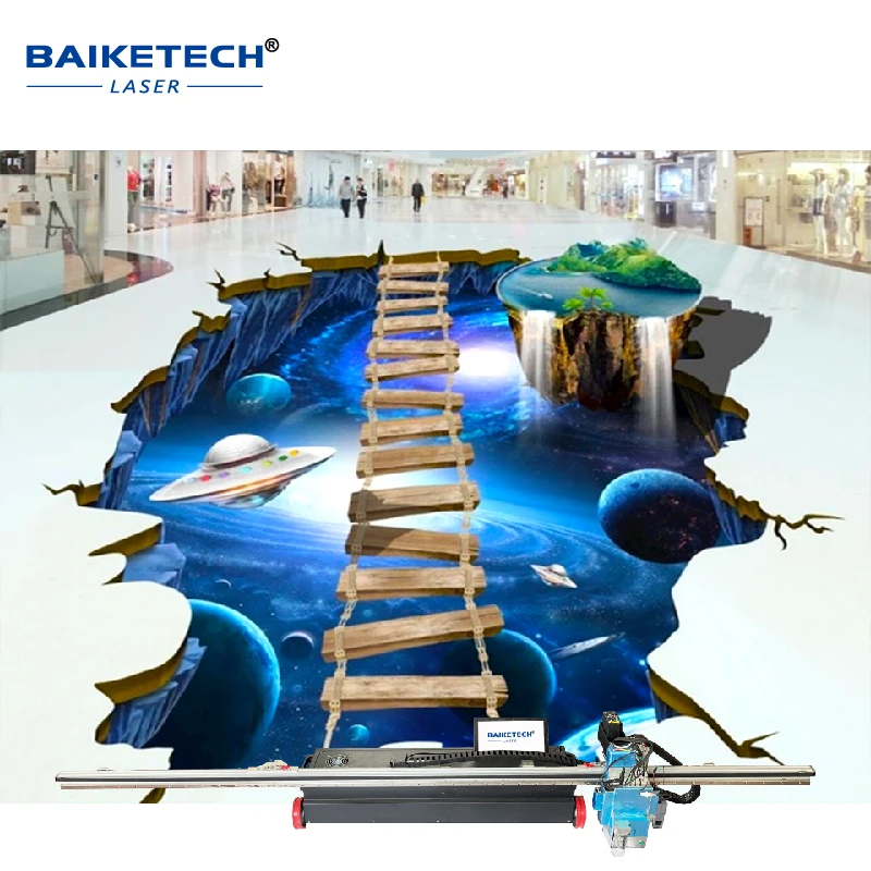 3D Uv Cmyk Floor Pr…