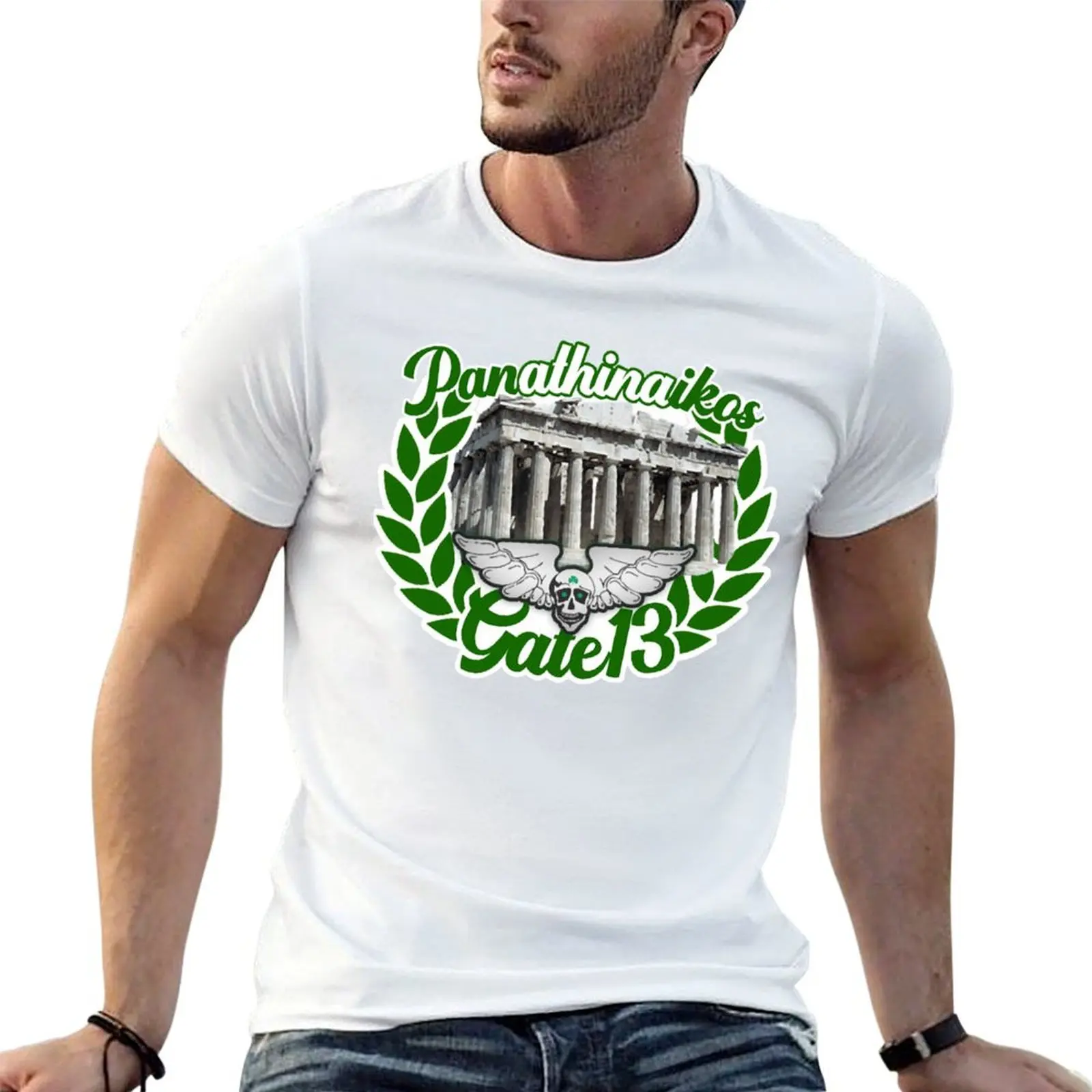 

Panathinaikos Gate 13 Classic T-Shirt mens graphic t shirts man t shirt graphic T-Shirt