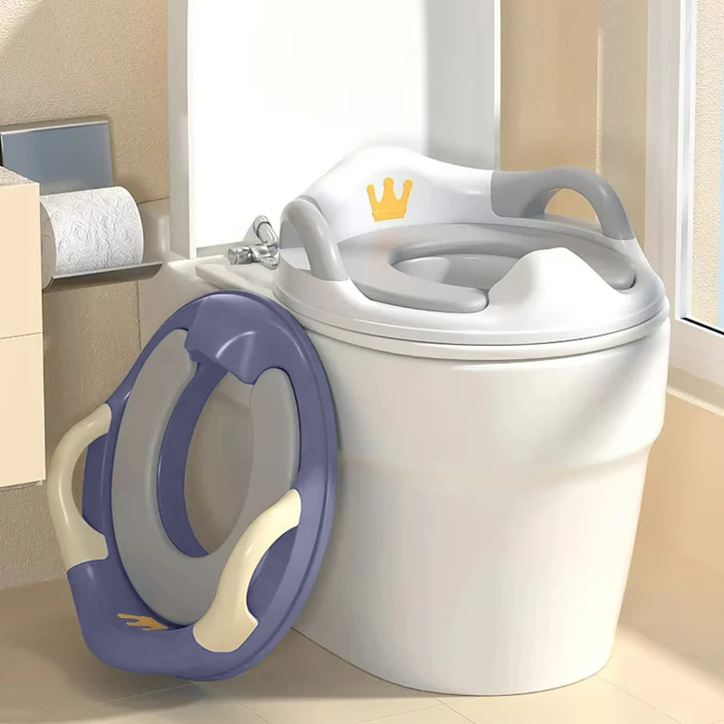 Tappetino per vasino per bambini Maniglia per sedile da allenamento Tappetini per vasino morbidi portatili Toilette per bambini Toilette ausiliaria antiscivolo per uso domestico Riduttore WC per bambini