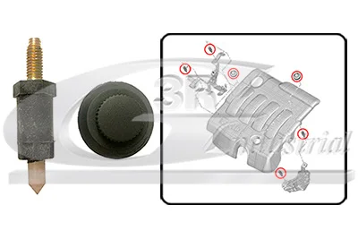 MOTOR COVER SUPPORT 13711 0137F6 + 013711 013768 + 013723