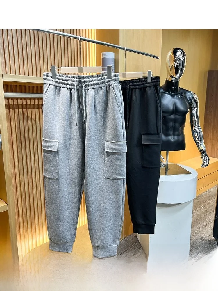 

399 юаней Cany Single 3D рабочая одежда брюки мужские осенние повседневные спортивные универсальные длинные брюки-карго с завязками