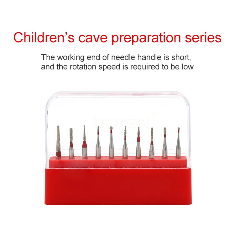 100 Stück Dental-Diamantbohrer für Kinder, Hochgeschwindigkeits-Handstück, Zahnarztbohrer, FG-Serie, Durchmesser 1,6 mm, Polierwerkzeuge für Dentallabore – Detail 4