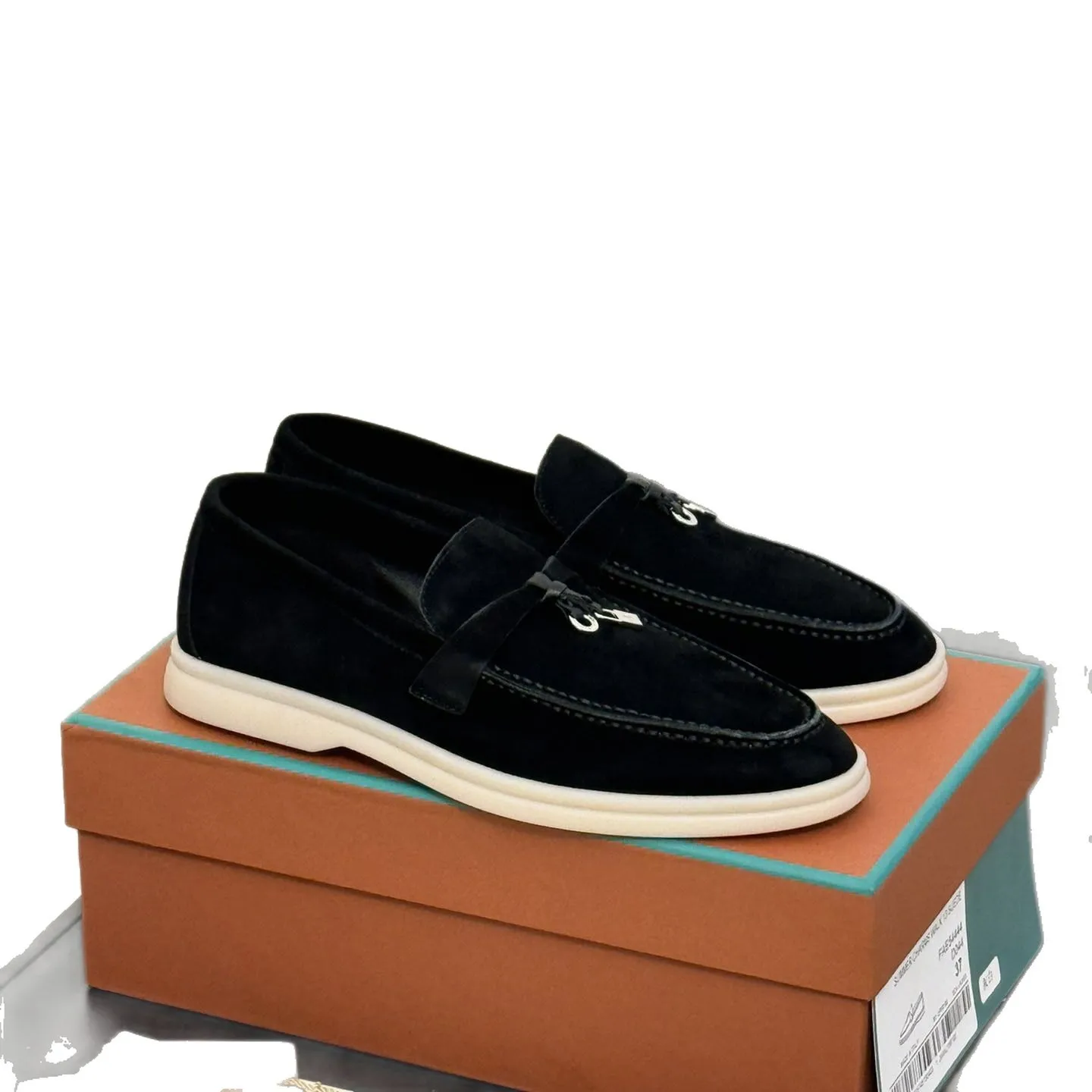 

2026 Versatile Men's Loafers Sheep Suede Slip-On Retro Round Toe Flat Sole Casual Women's Flats For Daily Wear