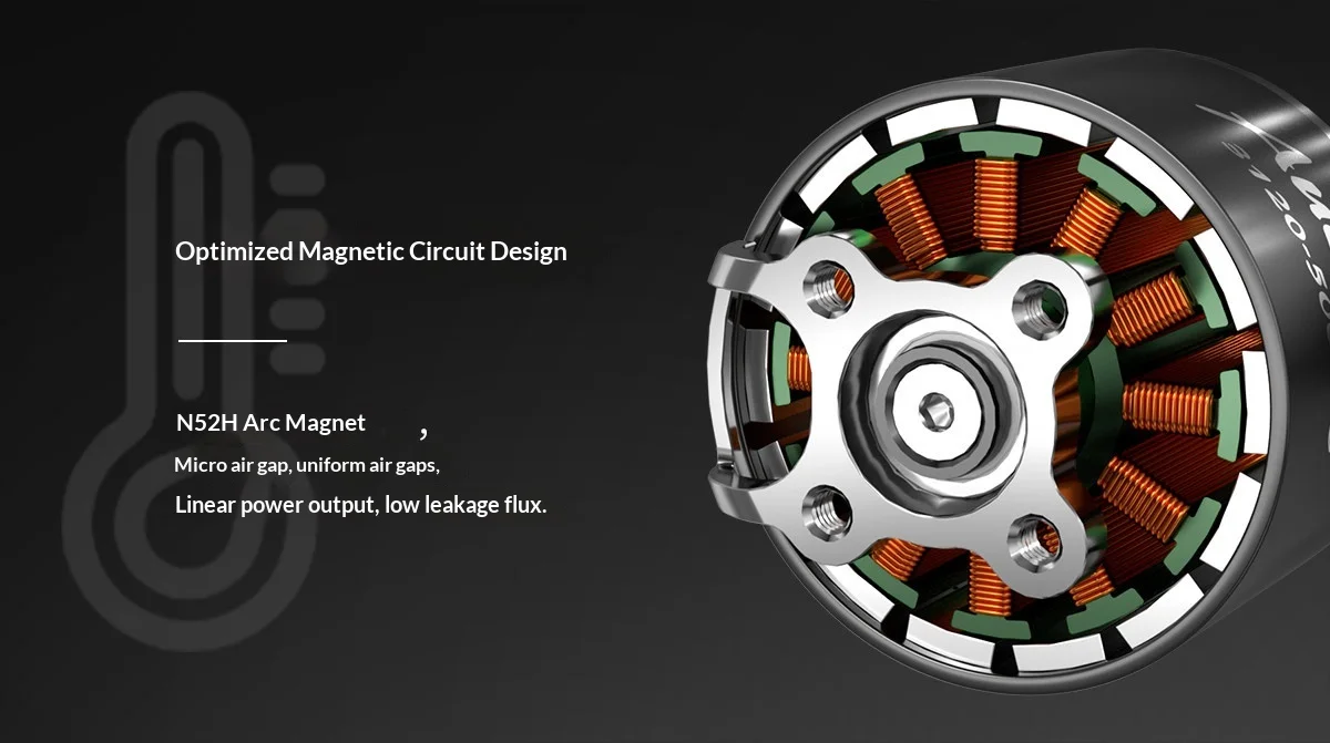 BrotherHobby Avenger 3120 500KV 700KV Motor für 10-13 Zoll X-Class Heavy-Lift FPV Drohne – Detail 7