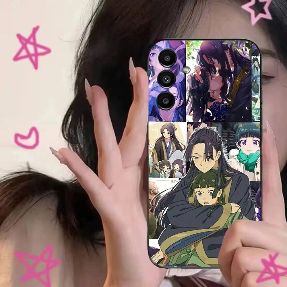 حافظة هاتف A- Apothecary D-Diarie-s لهاتف سامسونج S24,S21,S22,S23,S30,Ultra,S20,Plus,Fe,Lite,Note,10,9,5G غطاء ناعم أسود