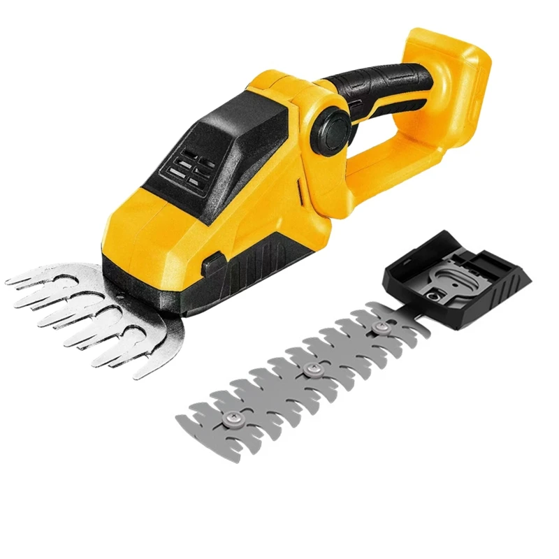 Cortadora de setos de mano, cortadora de jardín de 2 hojas, tijeras para arbustos, cortadora para Dewalt Milwaukee, sin batería