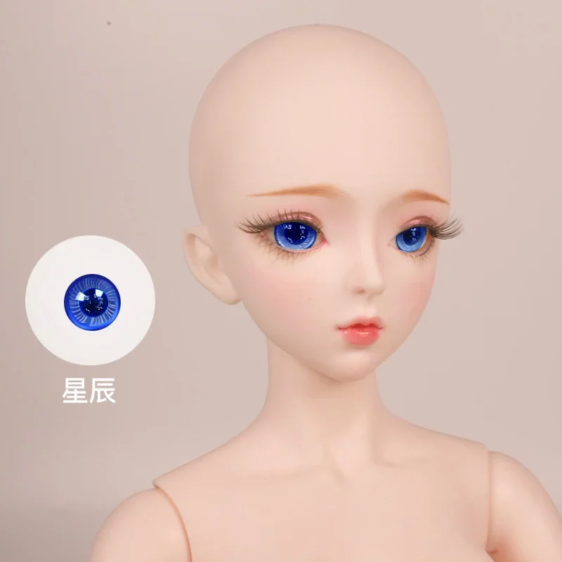 

Bjd Doll Glass Eye Beads 60cm Makeup Change Diy 3 Points 4 Points Eyes 14mm Color Pupil Beauty Pupil