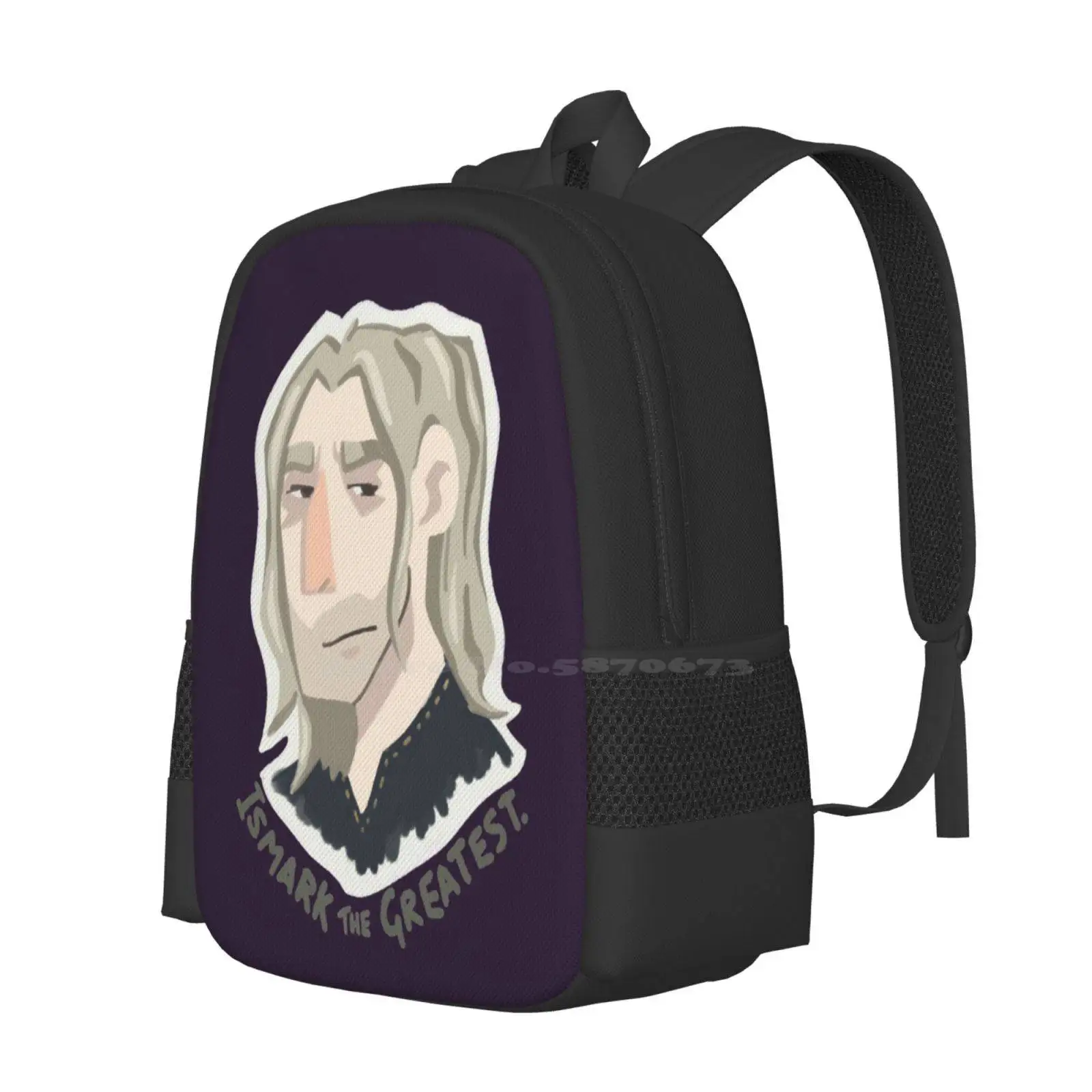 Ismark The Lesser New Arrivals Unisex Bags Student Bag Backpack Ismark Curse Of Strahd And Dragons Ttrpg Game Dnd