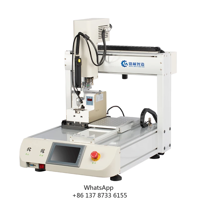 

Desktop Adsorption Type Single Head Single Station Automatic Screw Fasten Robot Screw Driving Machine