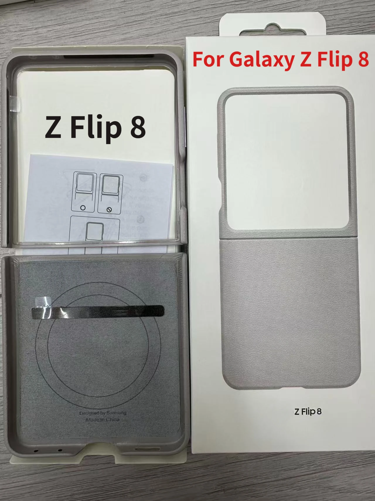 

For Samsung Galaxy Z Flip 8 magnetic ultra-thin leather case with full protection phone back cover, suitable for Galaxy Z Flip 8