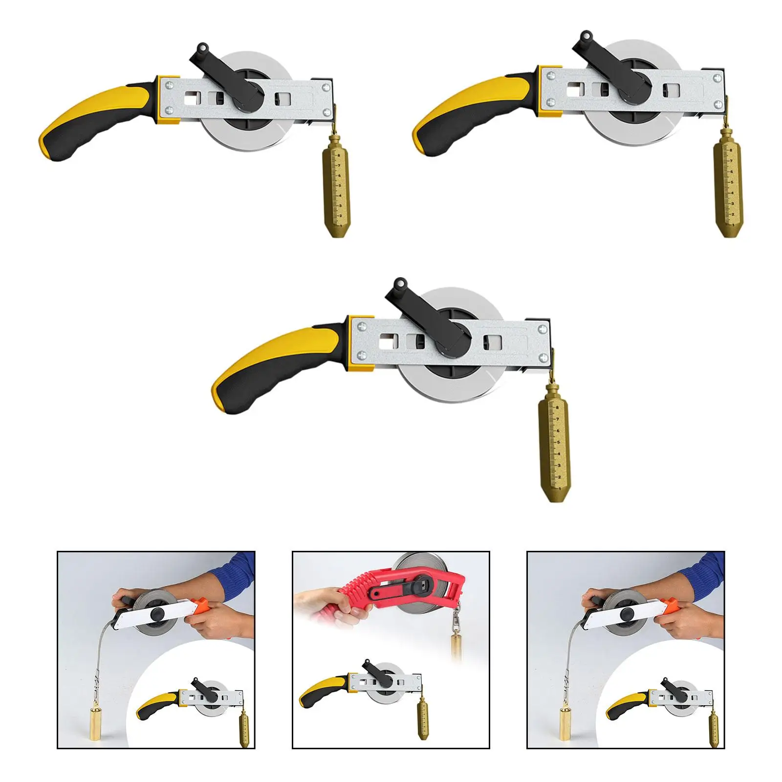 جهاز قياس مدمج مع بوب سباكة نحاسي لقياس السائل