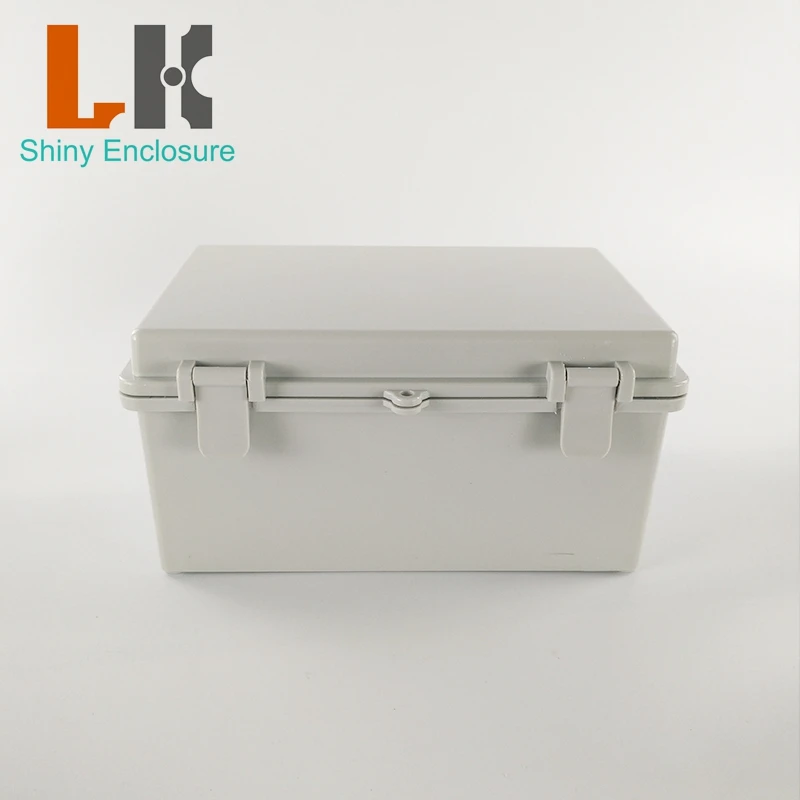 LK-WPH08 Electronic Pcb Outdoor Plastic Waterproof Enclosure Abs Control Outlet Junction Box 290x190x140mm