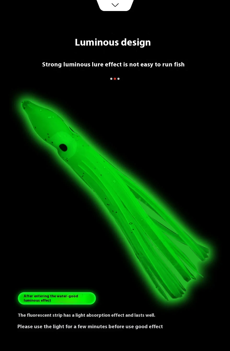 5 Teile/beutel 5-12 cm 20 Farben Glow Tintenfisch für Angeln Locken Weiche Gummi Octopus Tintenfisch Rock Köder meerwasser Künstliche Köder für Bass – Detail 3