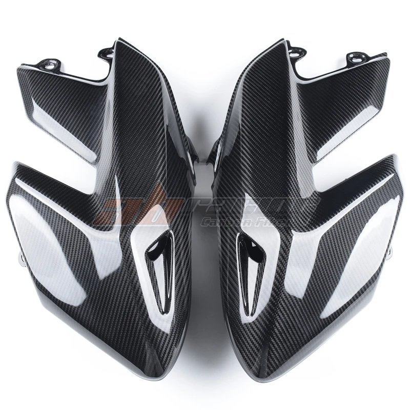Боковые панели обтекателя для Ducati Hypermotard 1100 1100S полностью углеродное волокно 100%