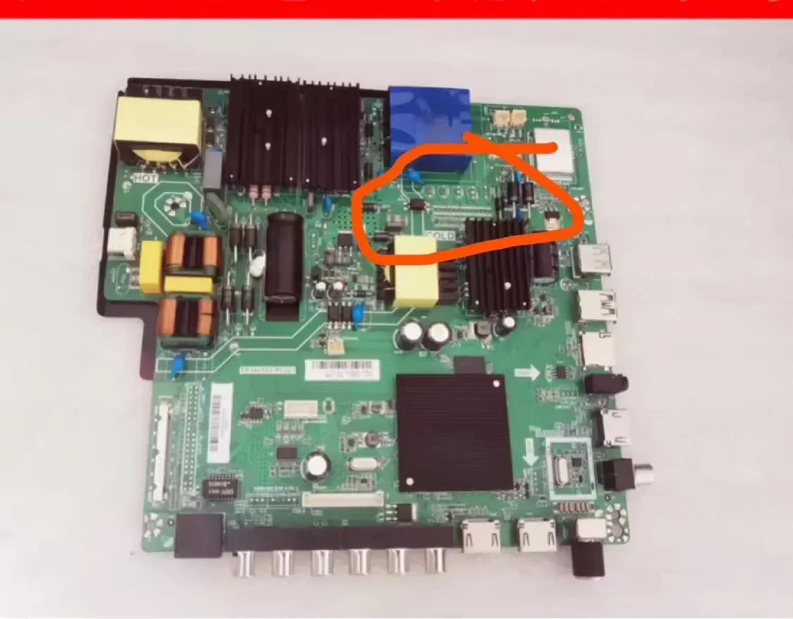 الأصلي TP.HV553.PC821 شبكة واي فاي الذكية 4k اللوحة الأم العالمي 4k LCD لوحة للقيادة التحكم عن بعد مجاني