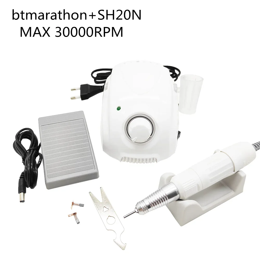 BT Marathon Champion 3 65W boîte de commande DC 30V 35K H37L1 H200 perceuse à ongles électrique pièce à main manucure Machine ensemble outil de meulage