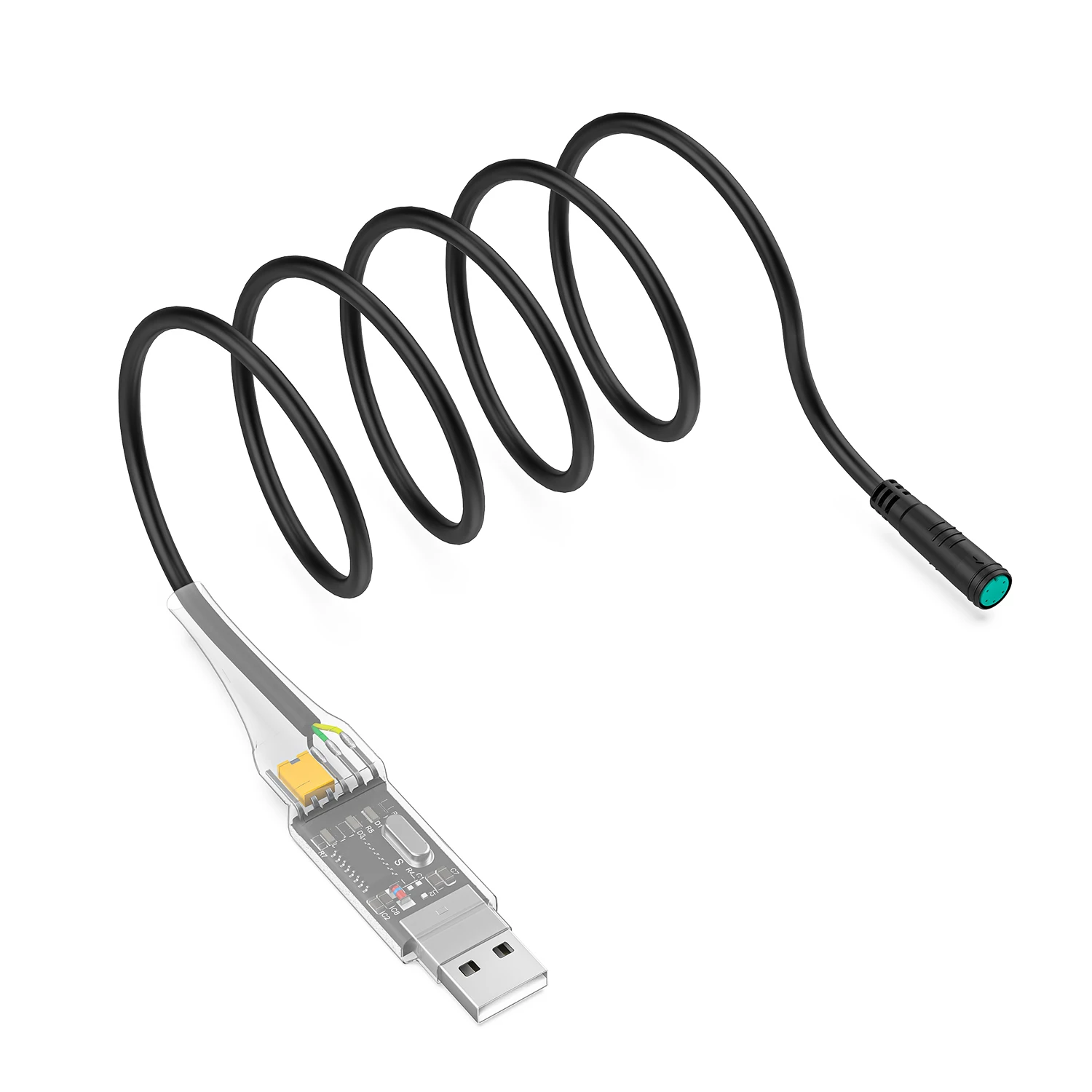 eBike USB Programming Cable for 8fun / Bafang BBS01 BBS02 BBS03 BBSHD Mid Drive / Center Electric Bike Motor Programmed Cable