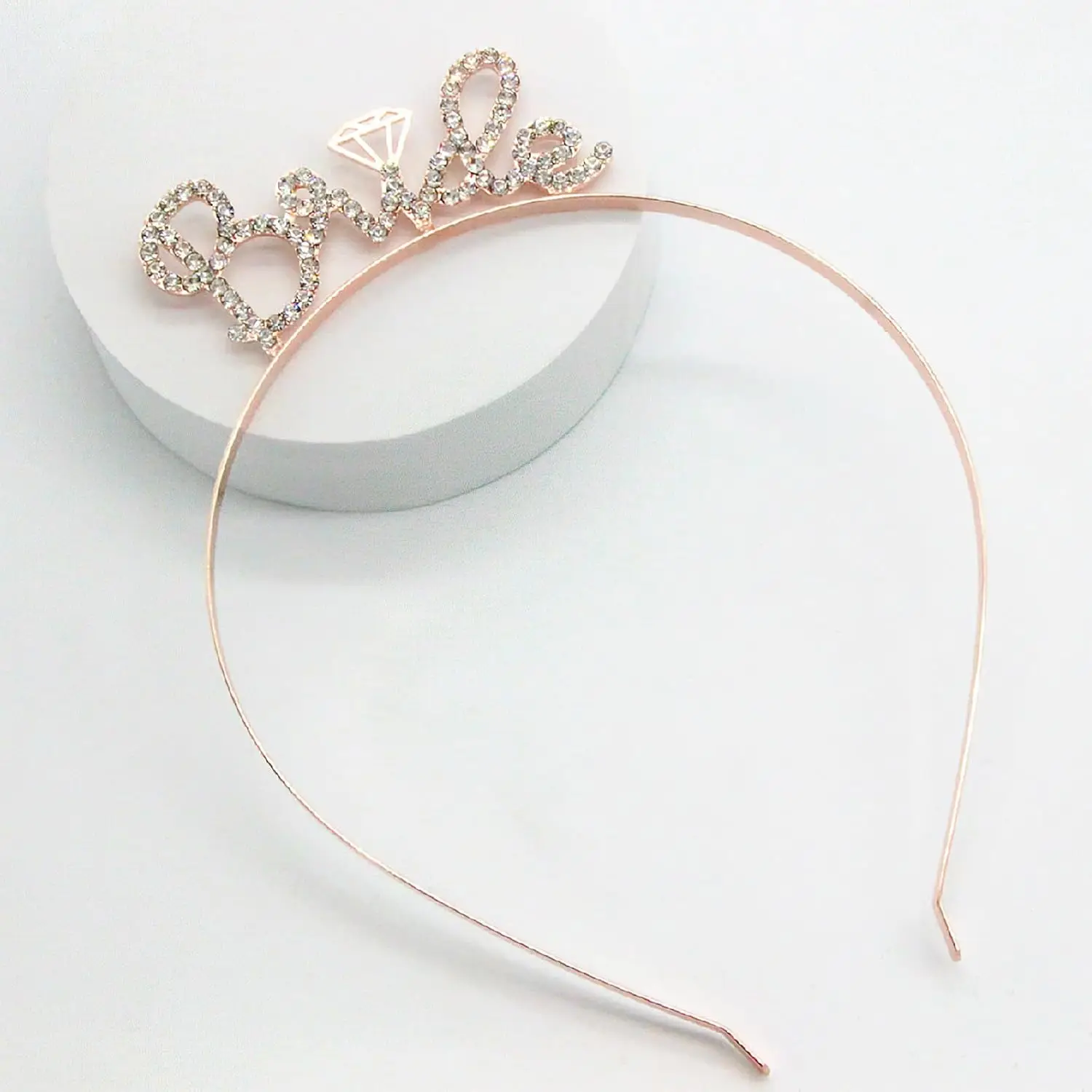 Креативный головной убор со стразами в виде алфавита «НЕВЕСТА» — свадебная повязка для волос для невесты, подружки невесты, девичника