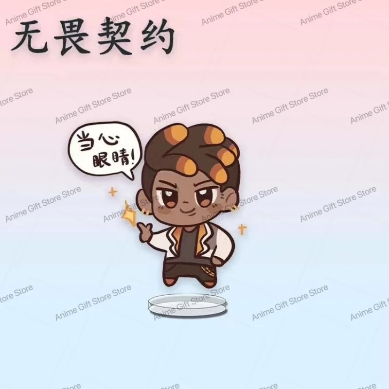 10cm Game Valorant Desktop Exquisite Decorative Stand Ornaments Made of Acrylic, Cute Q-Version Figurines view 5