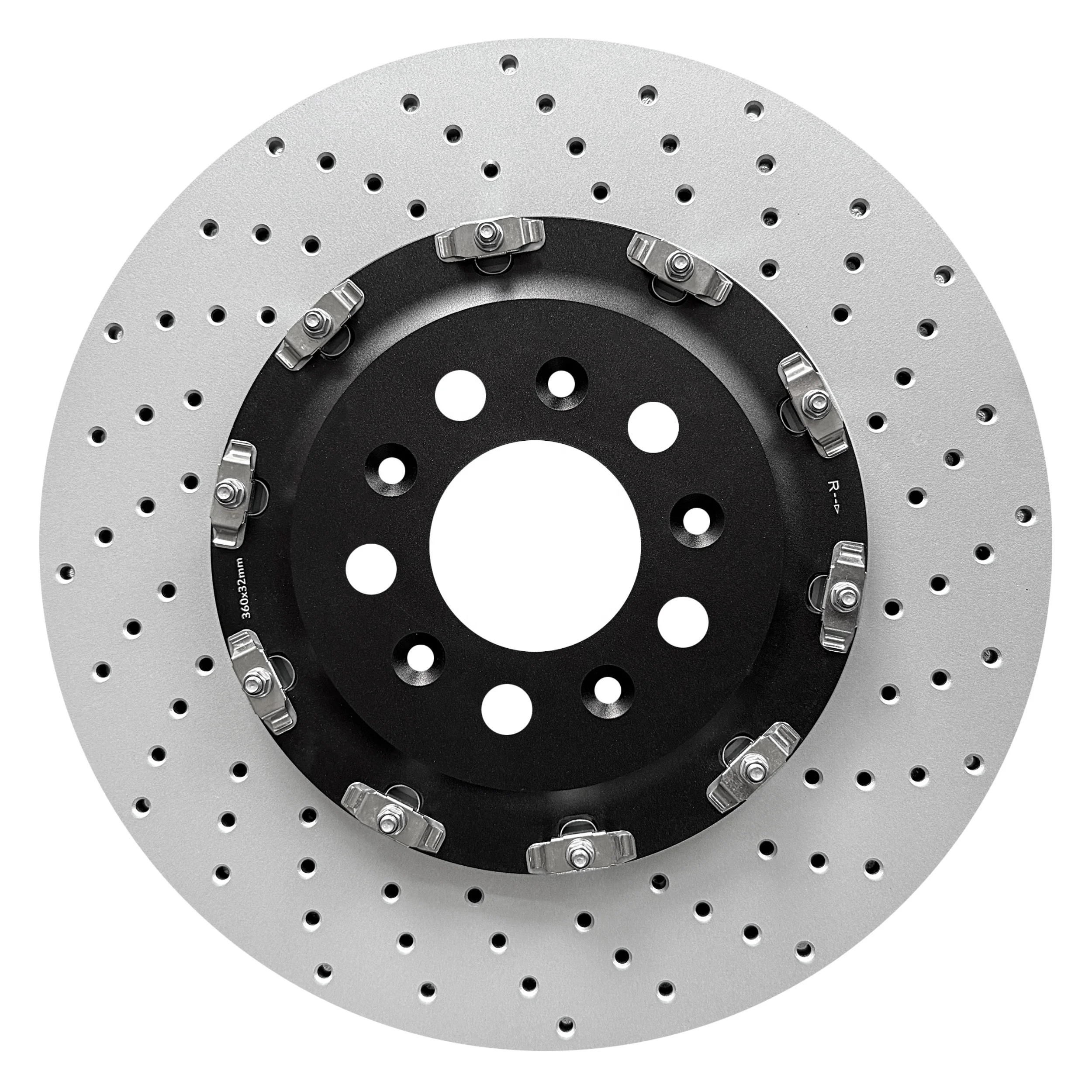 Left and Right Front 380mm 400mm Floating Brake Rotor for As ton Martin DB11 V8 Vantage